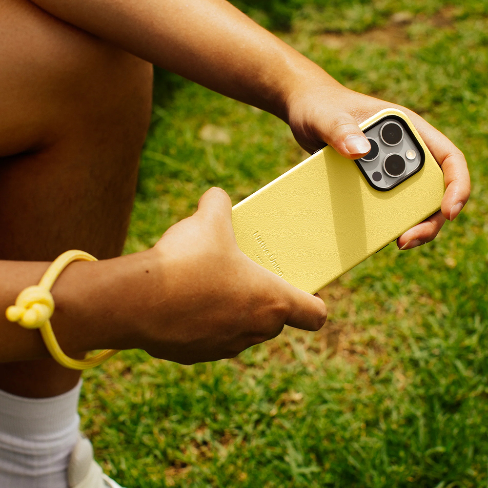 ACTIVE CASE FOR IPHONE 16 PRO, чехол защитный для iPhone 16 PRO, лимон